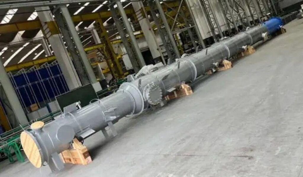  Materiais da coluna de destilação fracionada